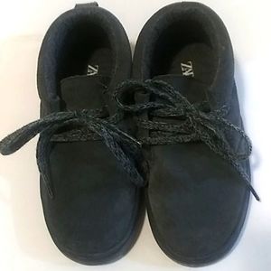 Zara Suede Gray Boys Boots Size 5.5